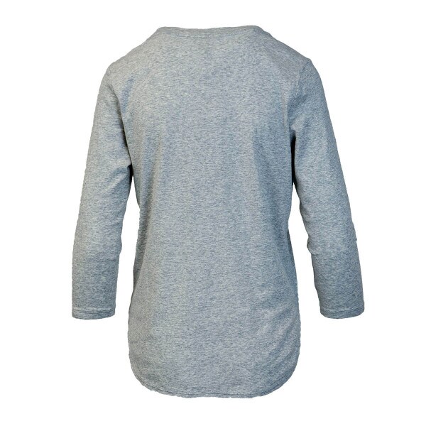 Women's Tommy Bahama Heathered Gray 3/4-Sleeve T-Shirt